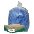 Earthsense Commercial 33 gal Trash Bags, 33 in x 39 in, Extra Heavy-Duty, 1.25 mil, Clear, 100 PK RNW4015C